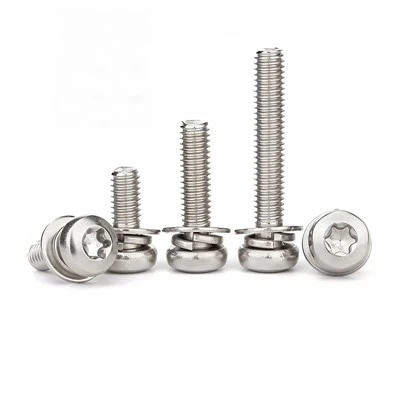 Viti combinate per slot per torcia